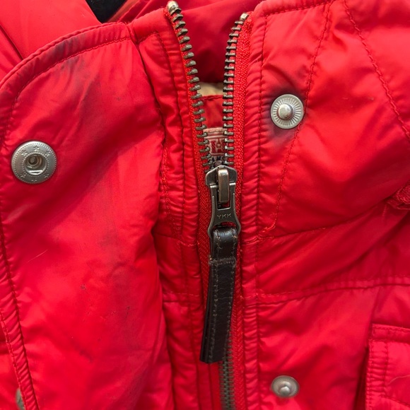 Vintage True Religion Red Puffer Vest - Picture 3 of 11